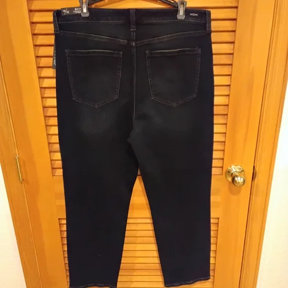 NWT Liverpool Black High Waist Ankle Non-Skinny Skinny Jeans 14 Firm Price - Picture 4 of 6